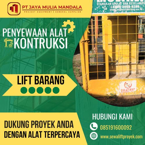 lift barang Bandung