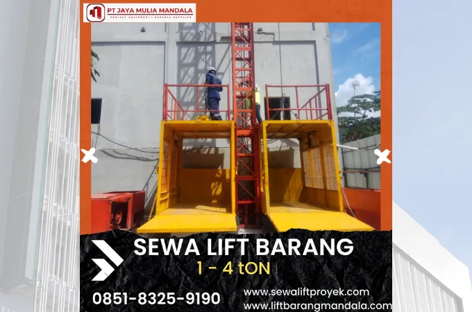 sewa lift barang bangka belitung
