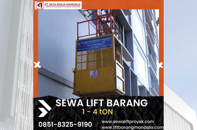 sewa lift barang pangkal pinang
