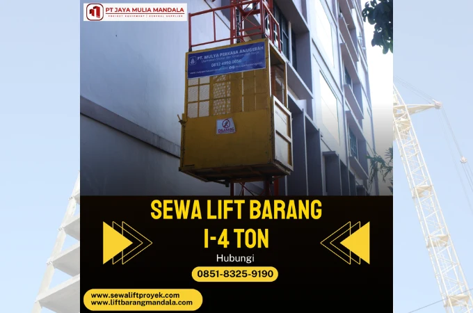Sewa Lift Barang Jawa Barat