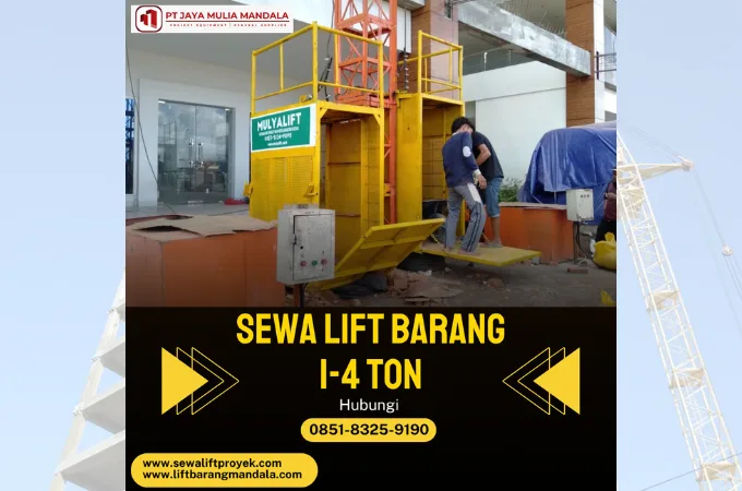 sewa lift barang jakarta pusat