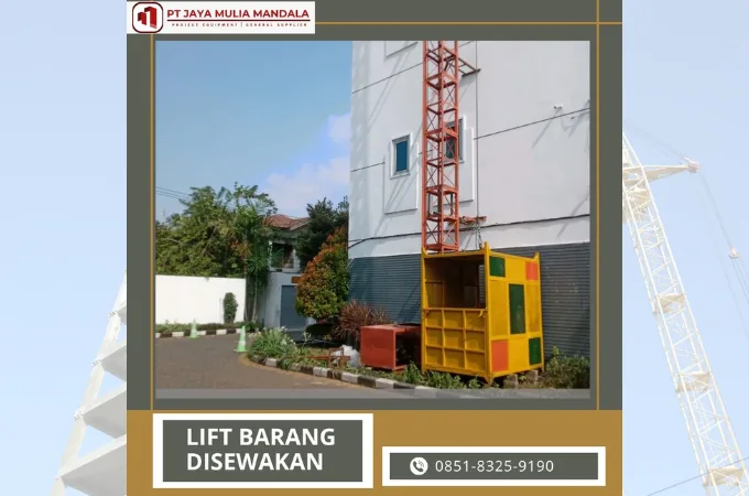 Sewa Lift Barang Jakarta Barat