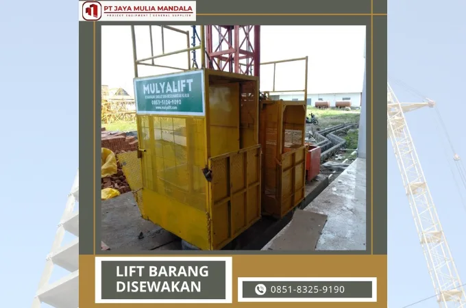 rental lift barang jakarta utara