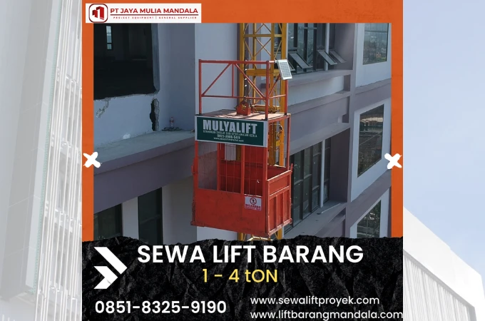 sewa lift barang malang