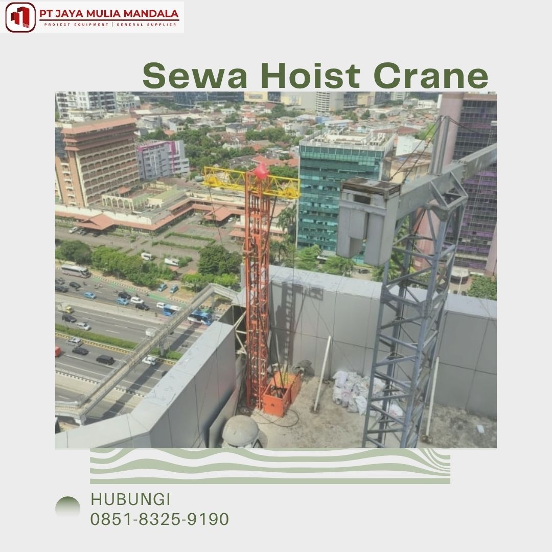 sewa hoist crane bandung