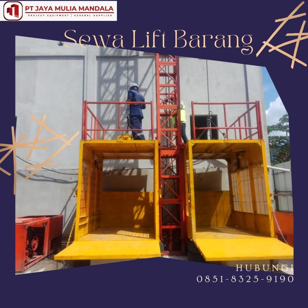 sewa lift barang mataram