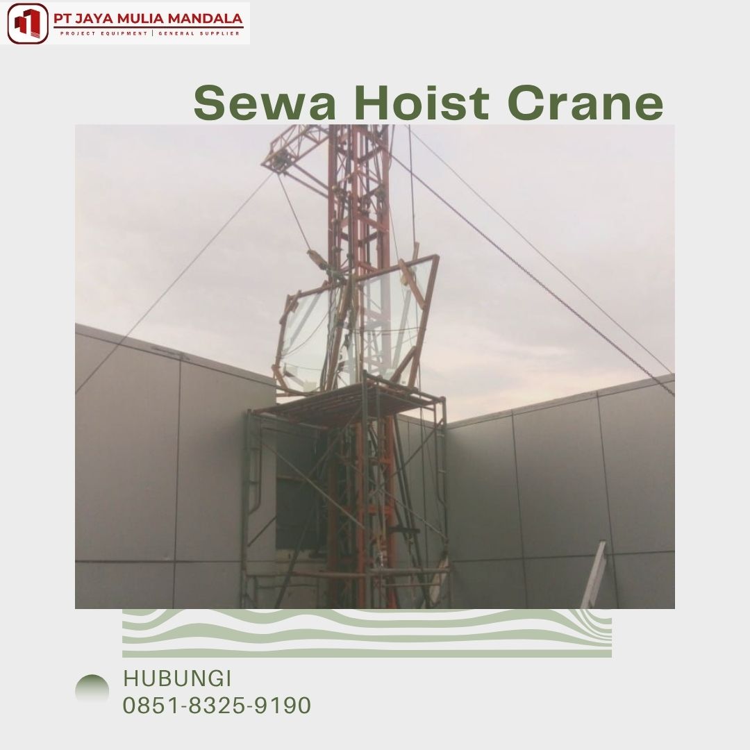 sewa hoist crane tangerang