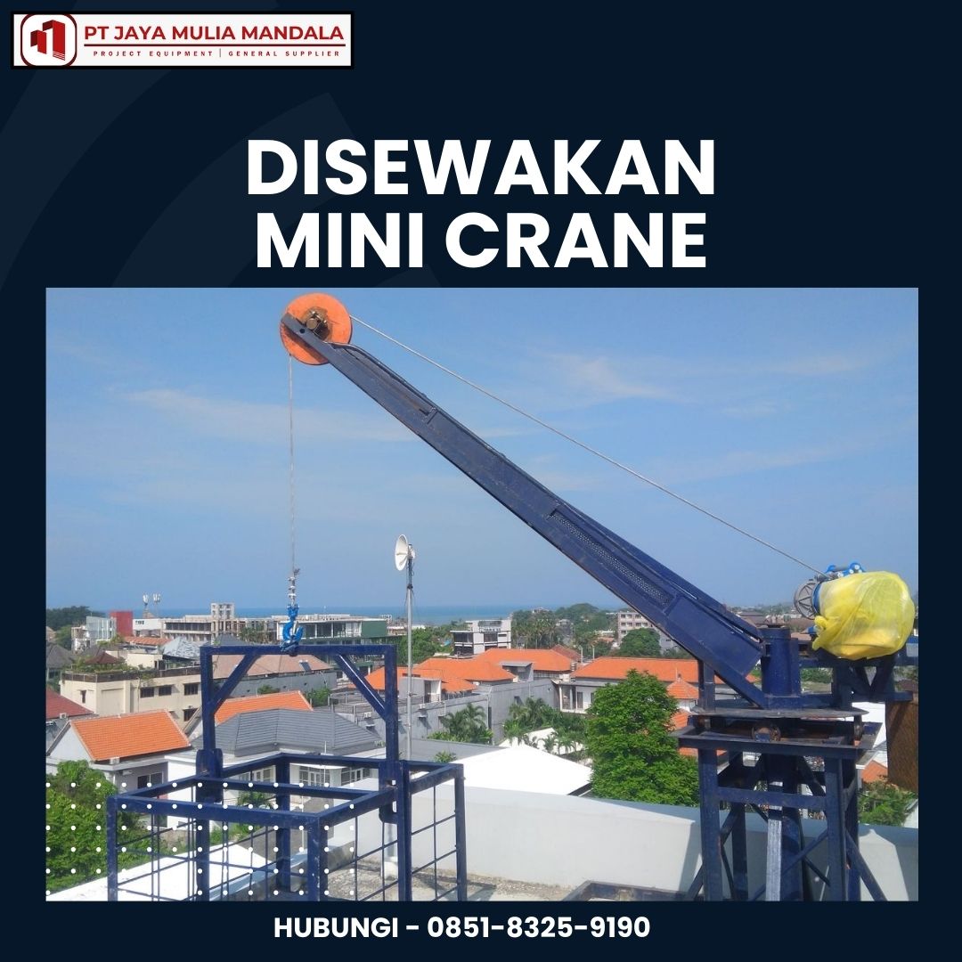 sewa mini crane banten