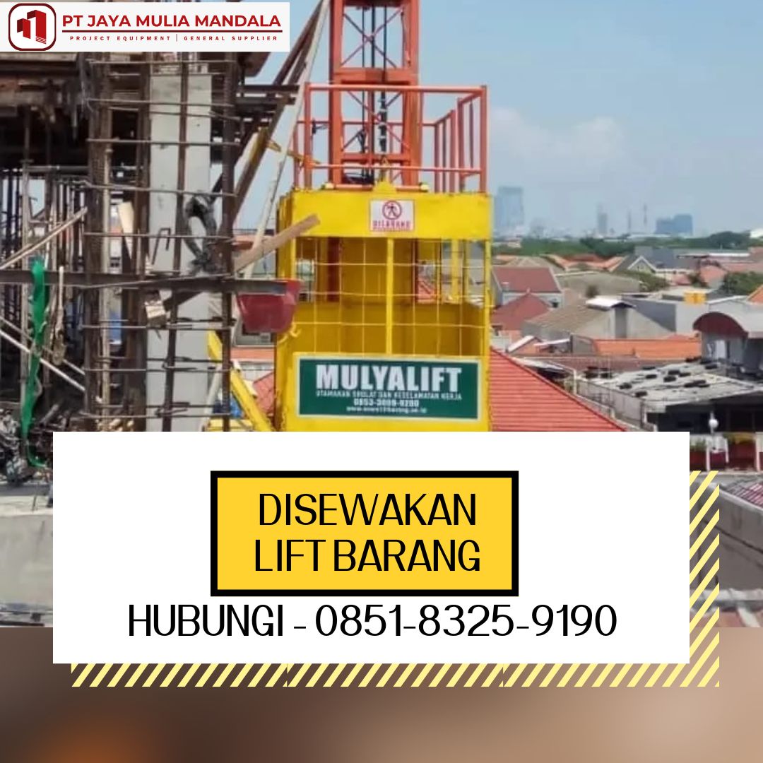 Sewa Lift Barang Yogyakarta