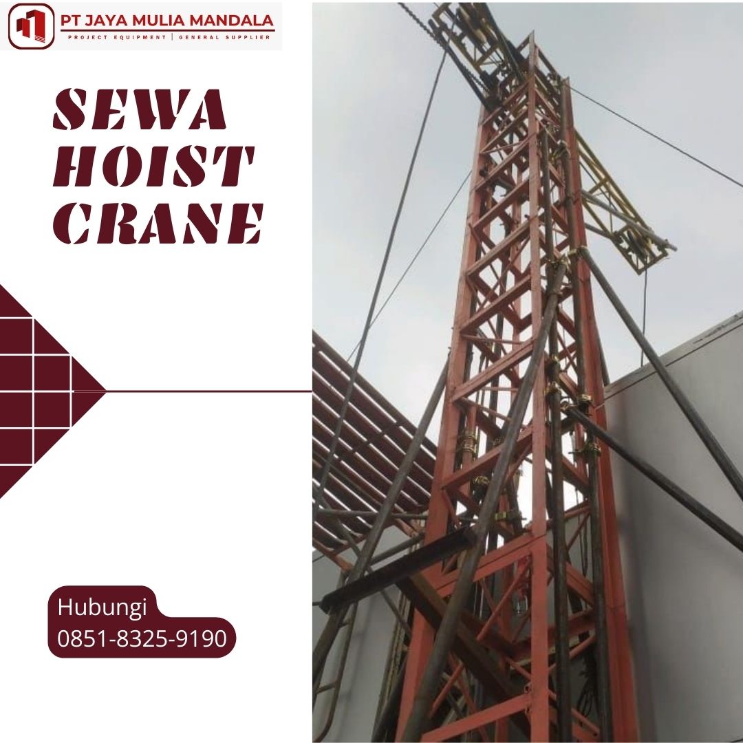 Jasa Sewa Hoist Crane Surabaya
