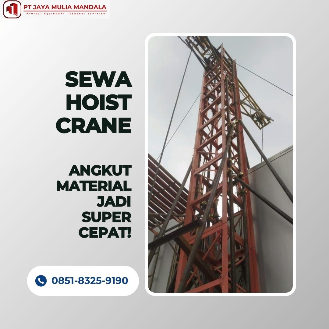 Sewa hoist crane jambi
