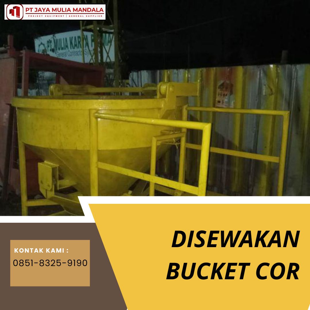 sewa bucket cor bandung