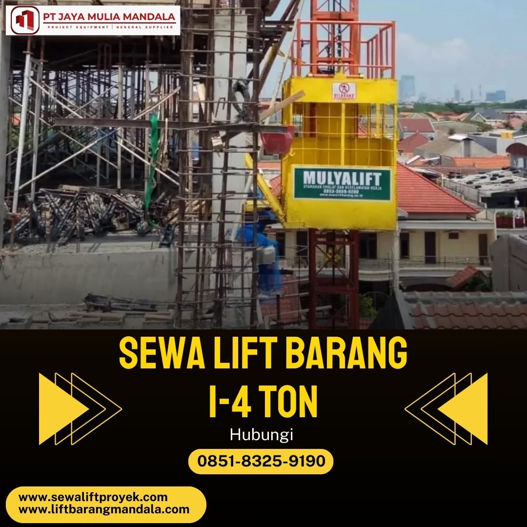 sewa lift barang jambi