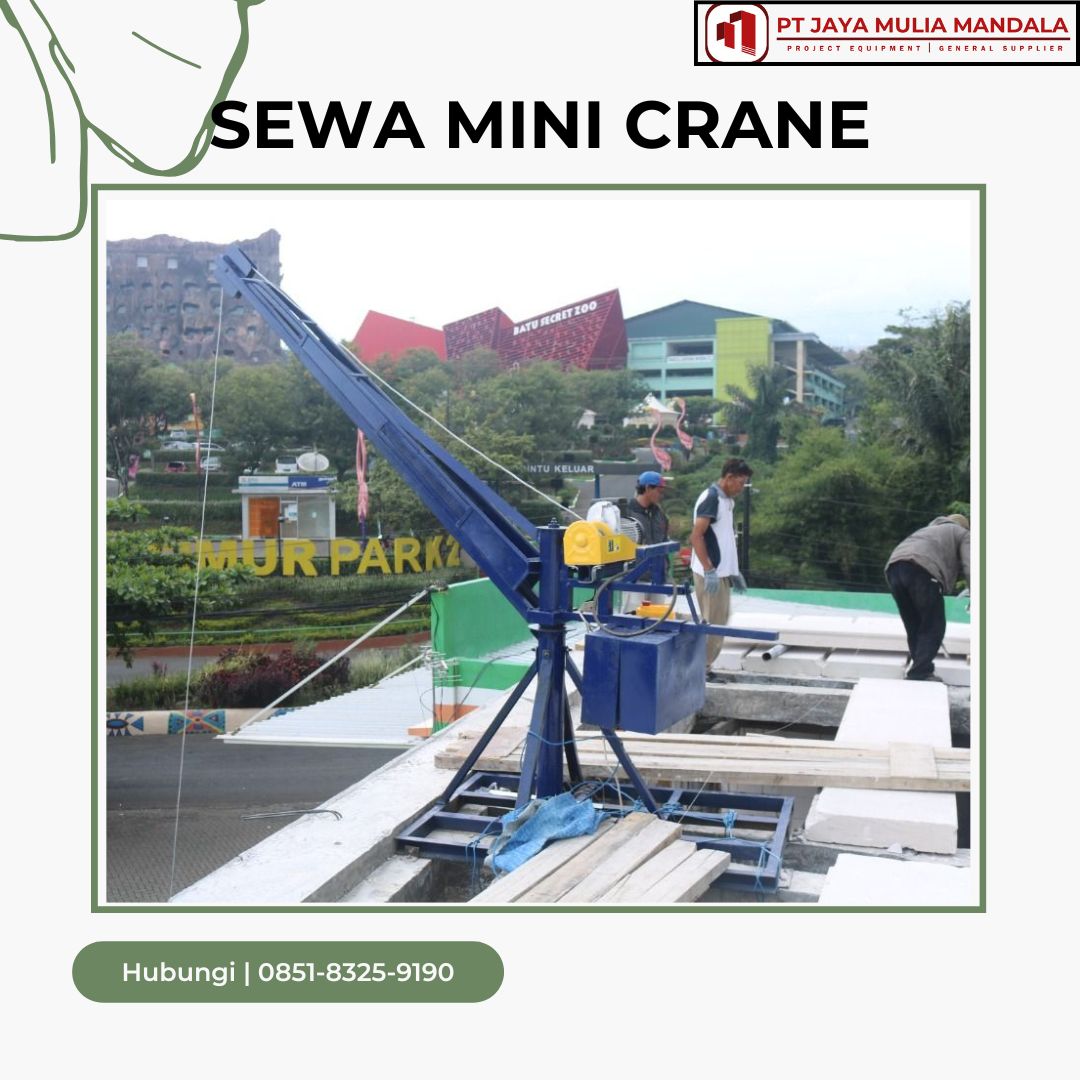 Sewa Mini Crane Yogyakarta