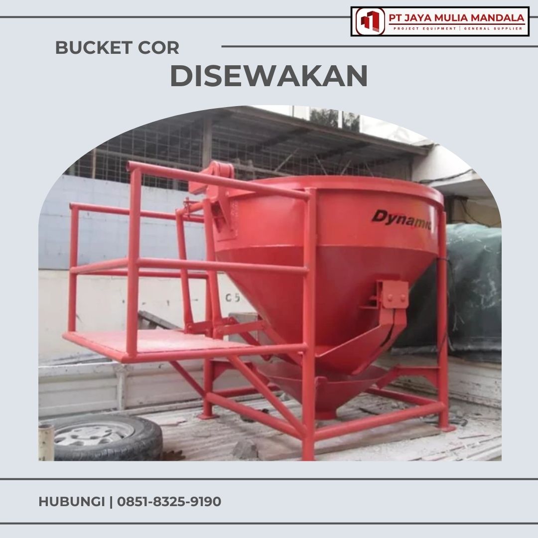 sewa bucket cor bali