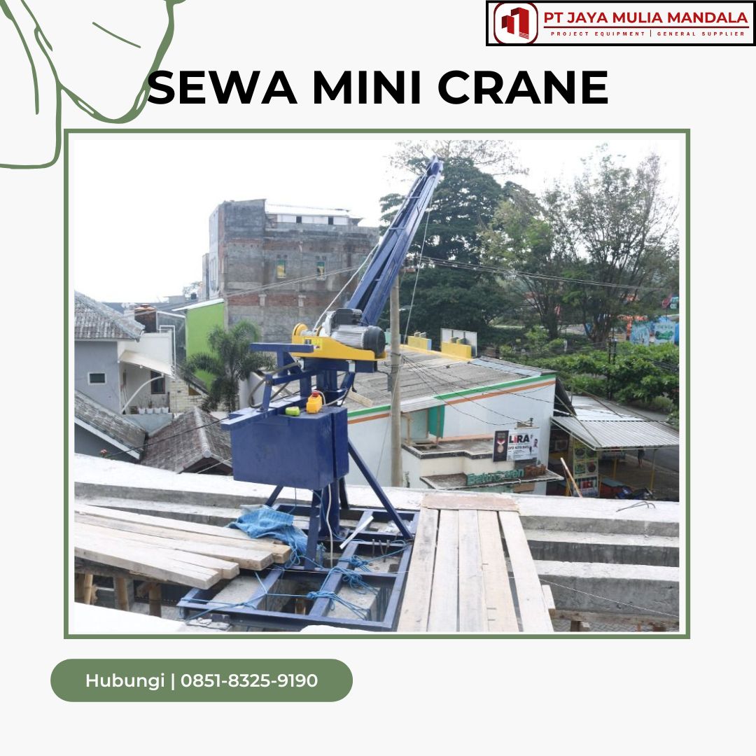 sewa mini crane bali