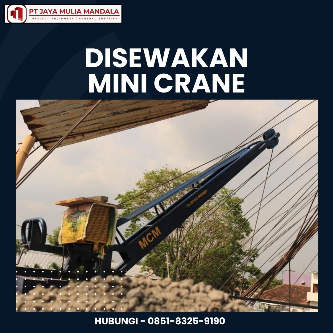 sewa mini crane semarang