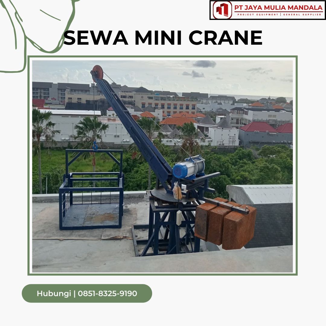 sewa mini crane surabaya