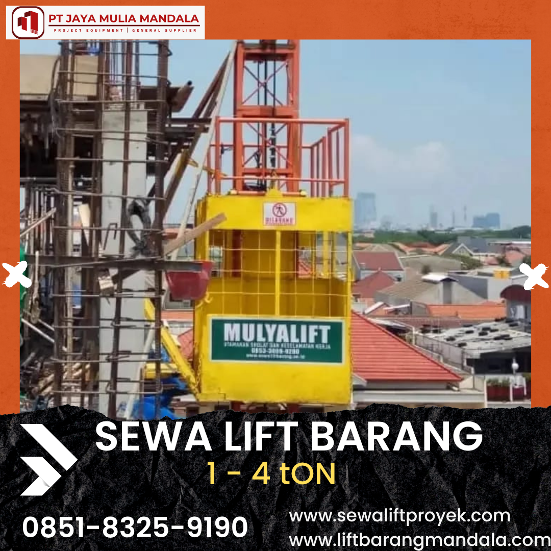 sewa lift barang semarang