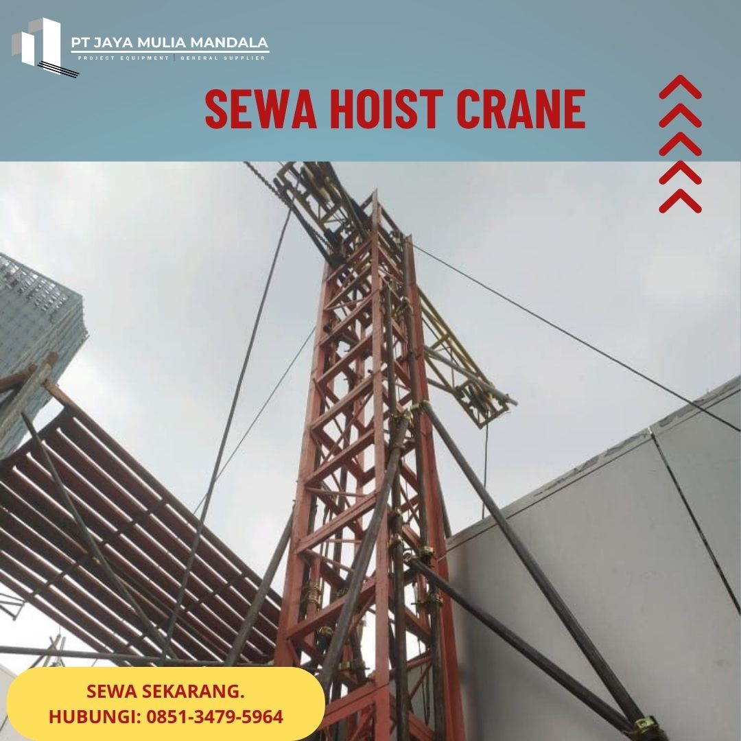 sewa hoist crane pekanbaru