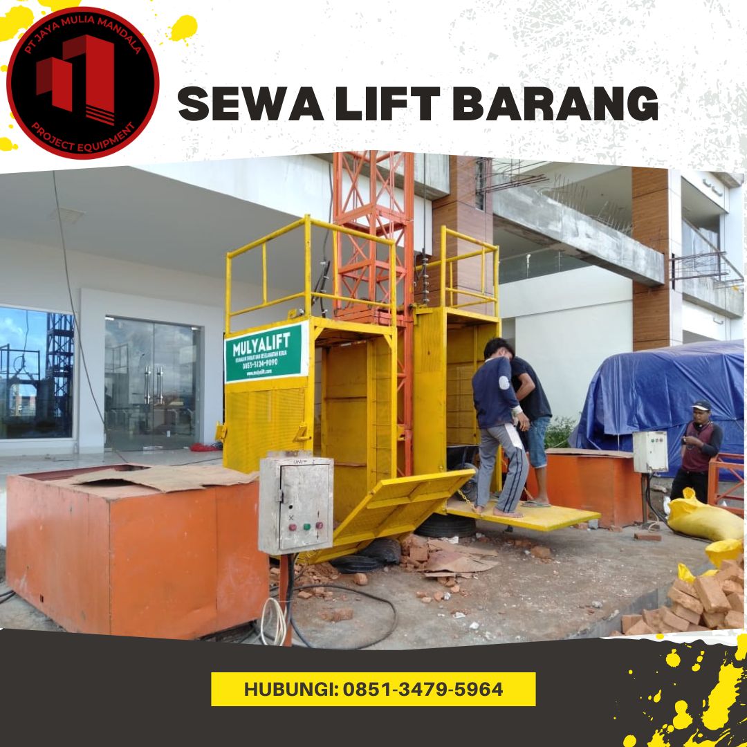 sewa lift barang banjarmasin