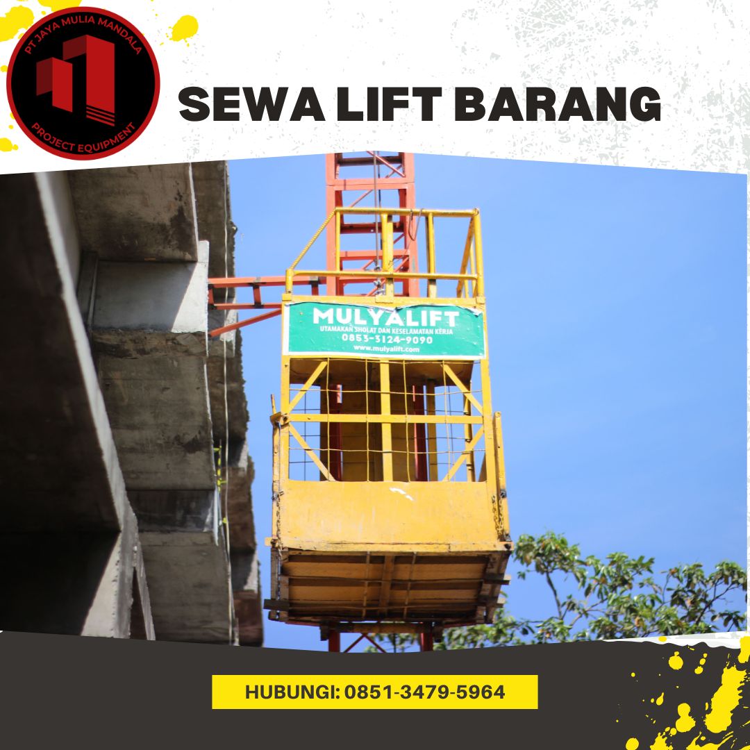sewa lift barang cirebon