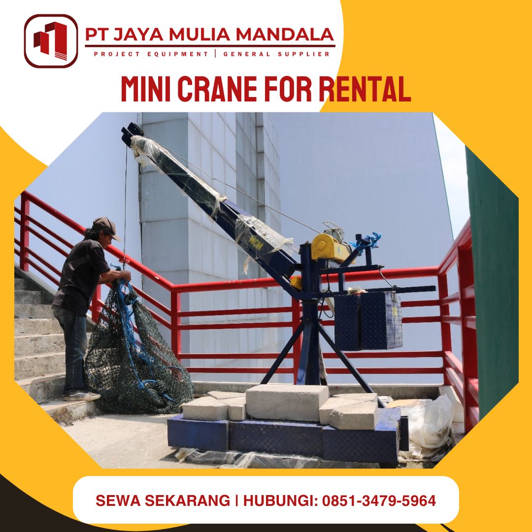 Sewa Mini Crane Kendari