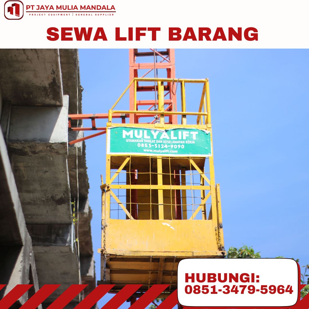 sewa lift barang cilacap
