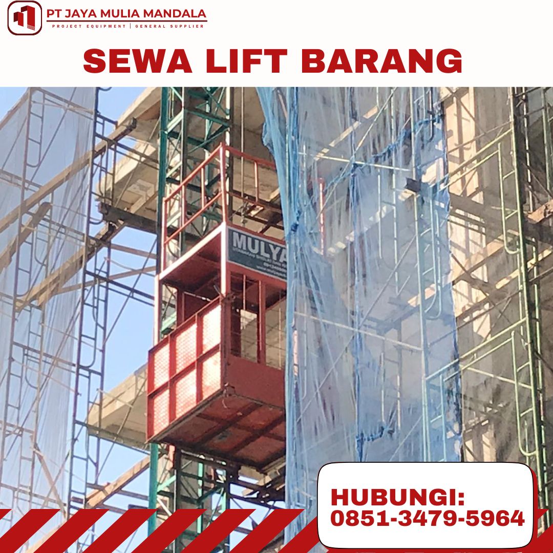 sewa lift barang kebumen