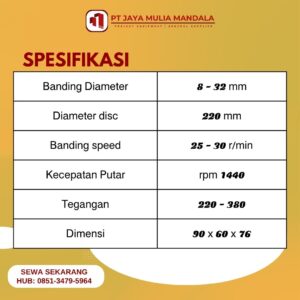 sewa bar roller makassar