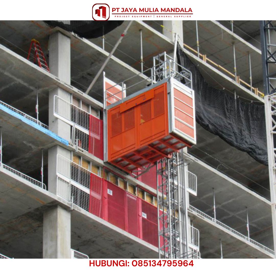 sewa passenger hoist depok