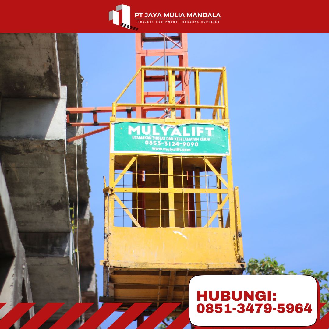 sewa lift barang prabumulih