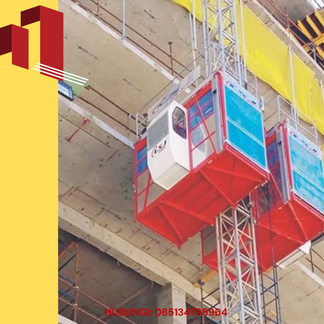 sewa passenger hoist serang