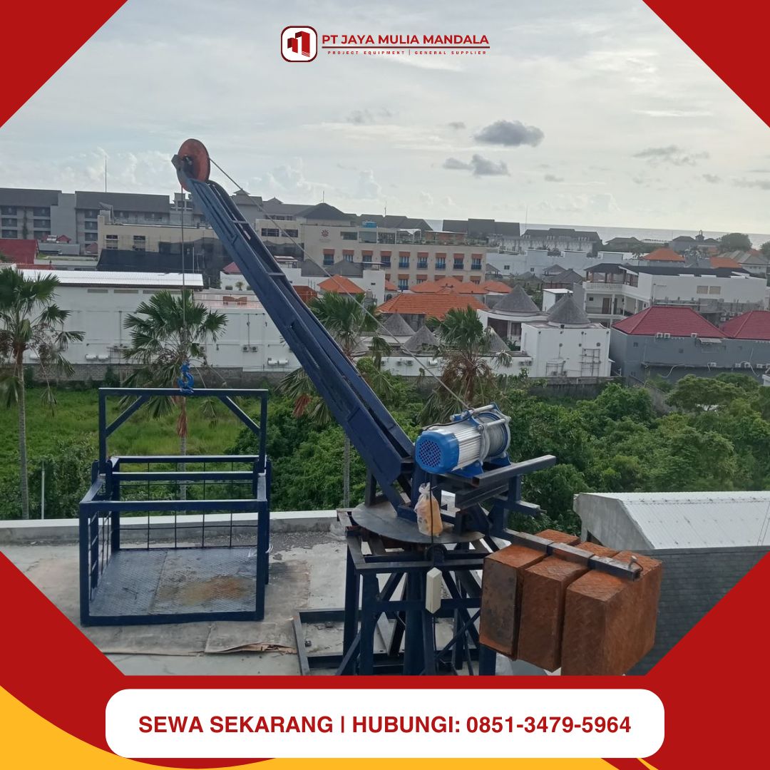 sewa mini crane madiun