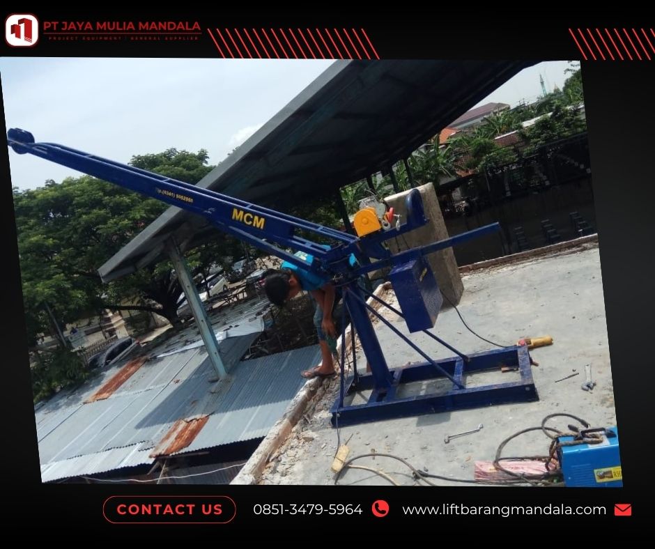 sewa mini crane mojokerto