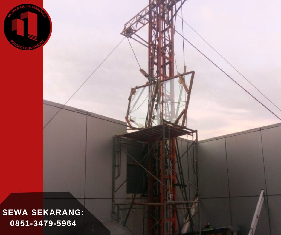 sewa hoist crane tebing tinggi