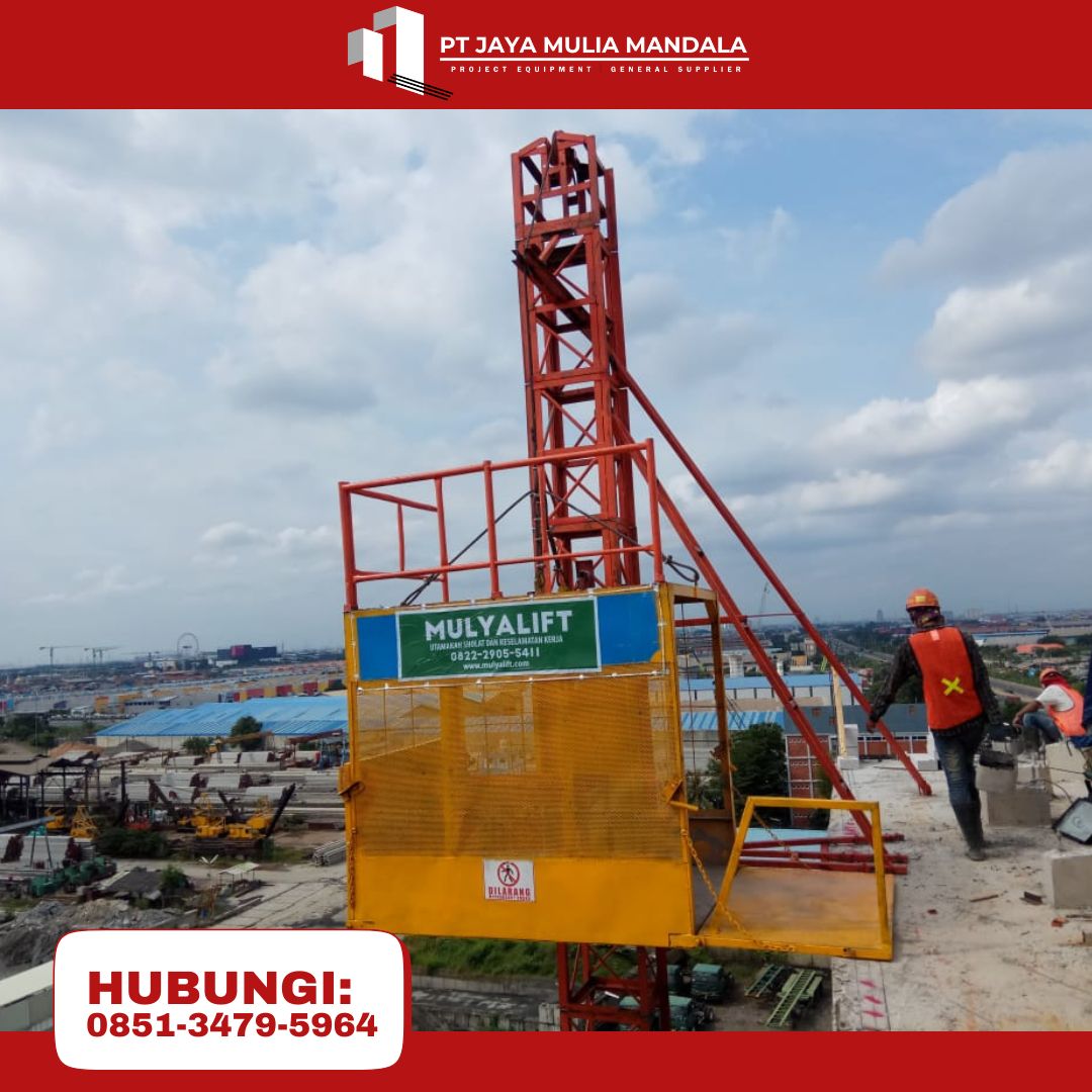 sewa lift barang samarinda