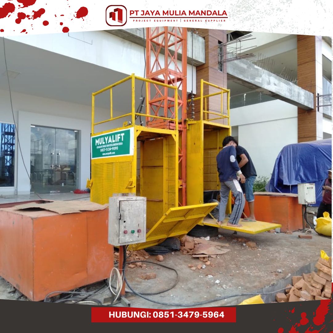 sewa lift barang langsa