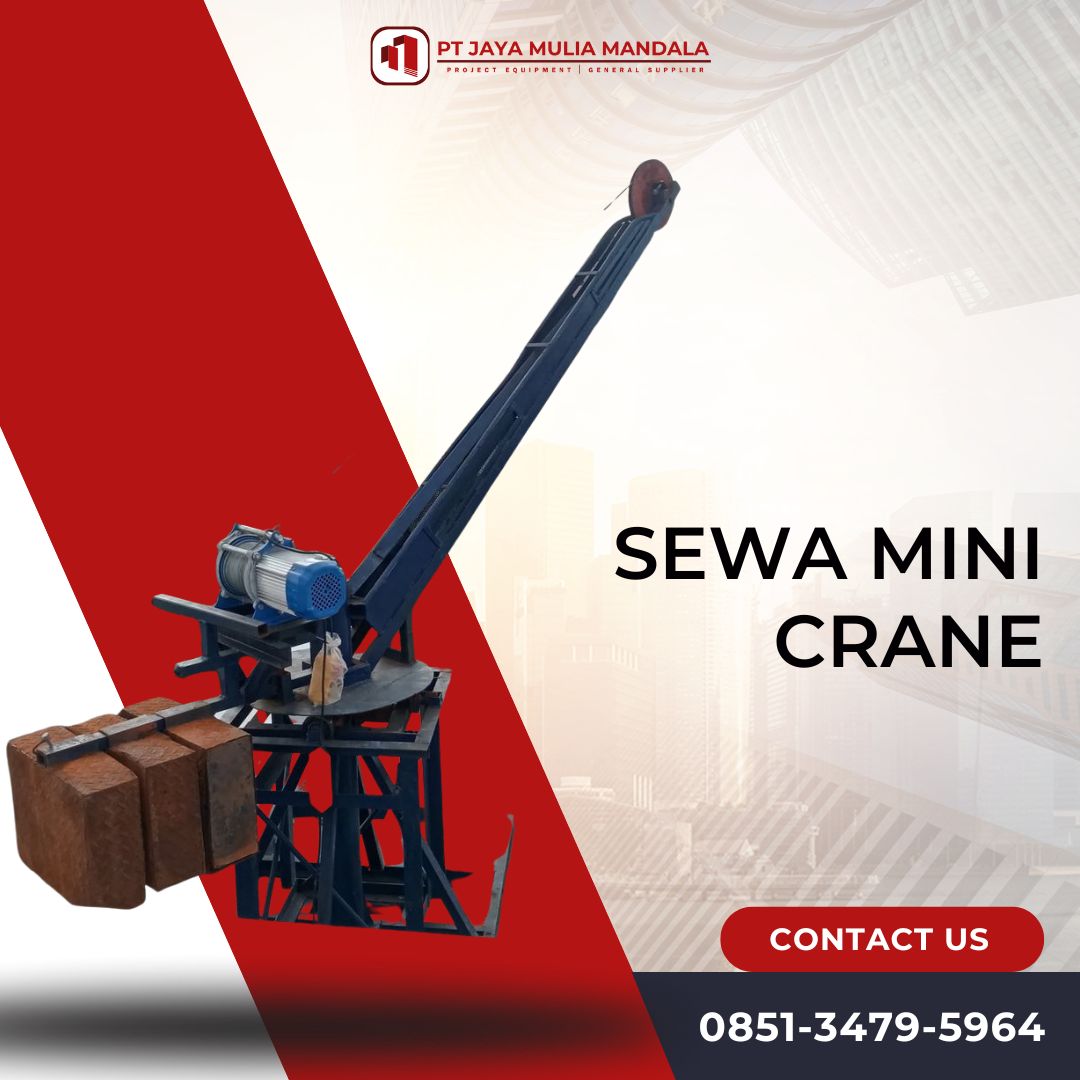 sewa mini crane sukoharjo