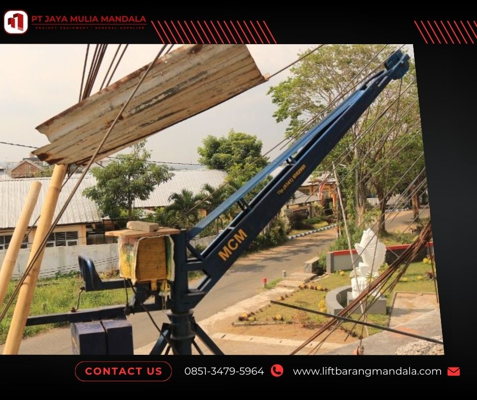 sewa mini crane sragen