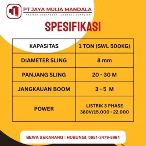 spesifikasi mini crane surakarta