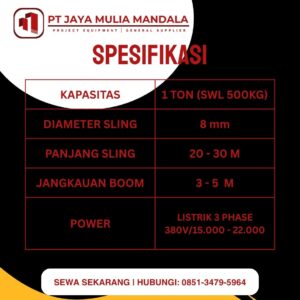 spesifikasi mini crane cirebon