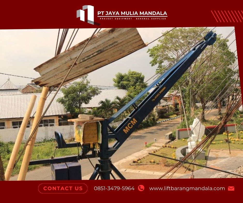 sewa mini crane gianyar