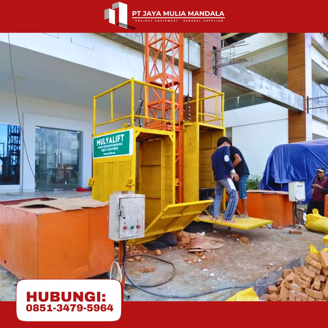 sewa lift barang malang