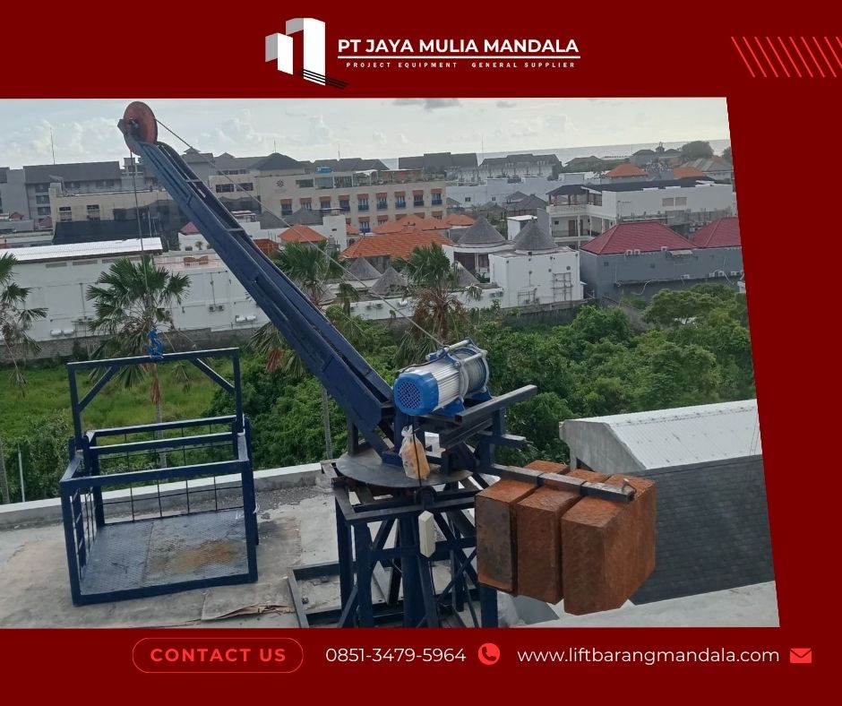 sewa mini crane semarang