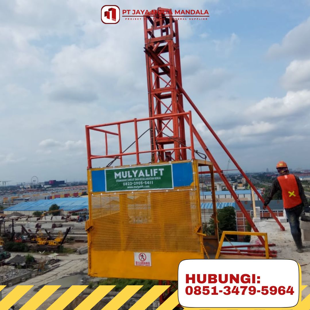sewa lift barang banyuasin