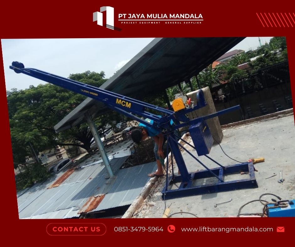 sewa mini crane makassar