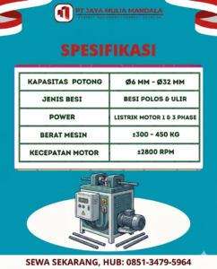 spesifikasi bar cutter