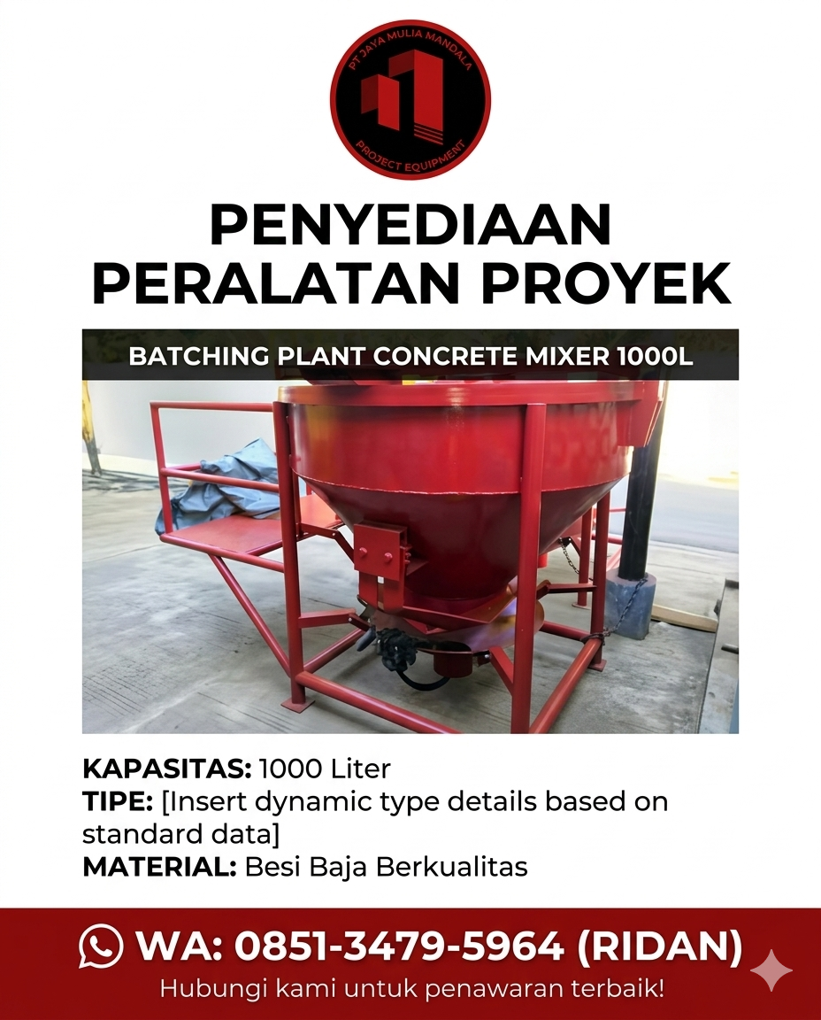 sewa bucket cor brebes
