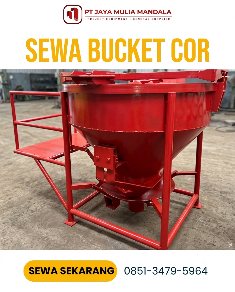 sewa bucket cor sumenep